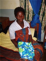 Mother with Quilt